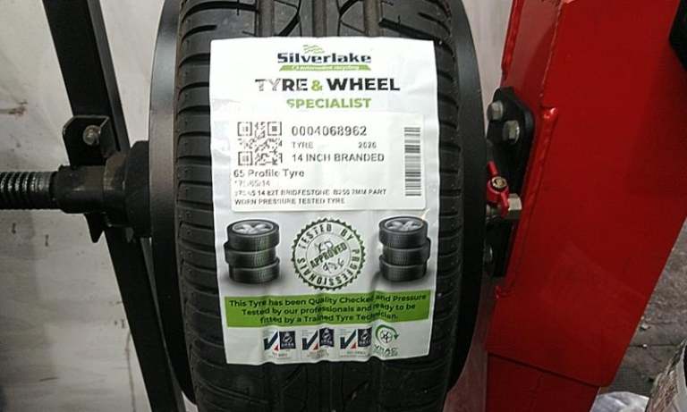 175 65 14 82t Bridfestone B250 7mm Part Worn Pressure Tested Tyre