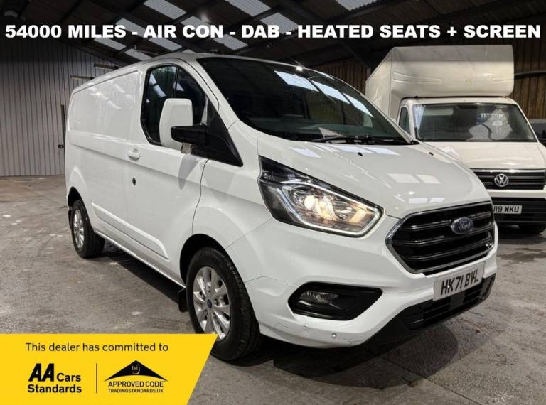 2021 71 FORD TRANSIT CUSTOM 2.0 280 ECOBLUE LIMITED PANEL VAN 5DR DIESEL MANUAL 