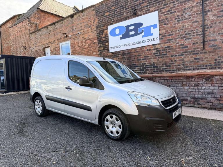 2017 Peugeot Partner 1.6 Partner Professional L1 Blue HDi Panel Van Diesel Manual