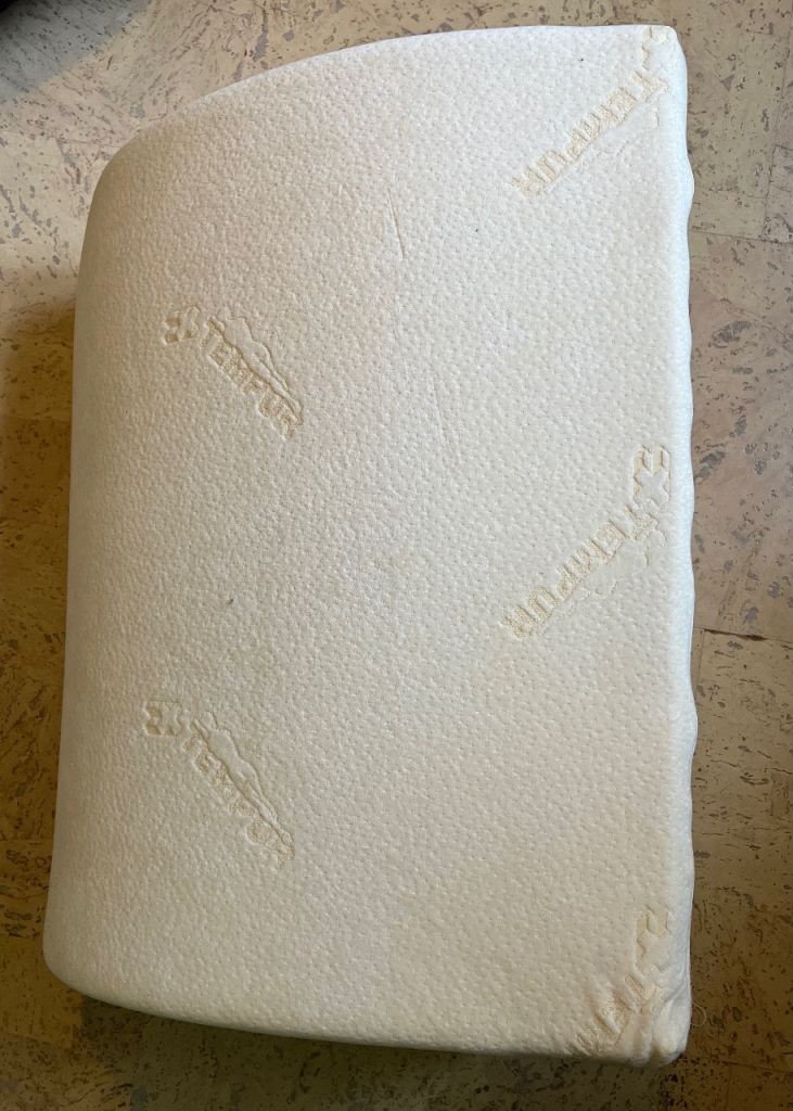 Tempur Mattress Topper – long single size, Cream, Good Condition