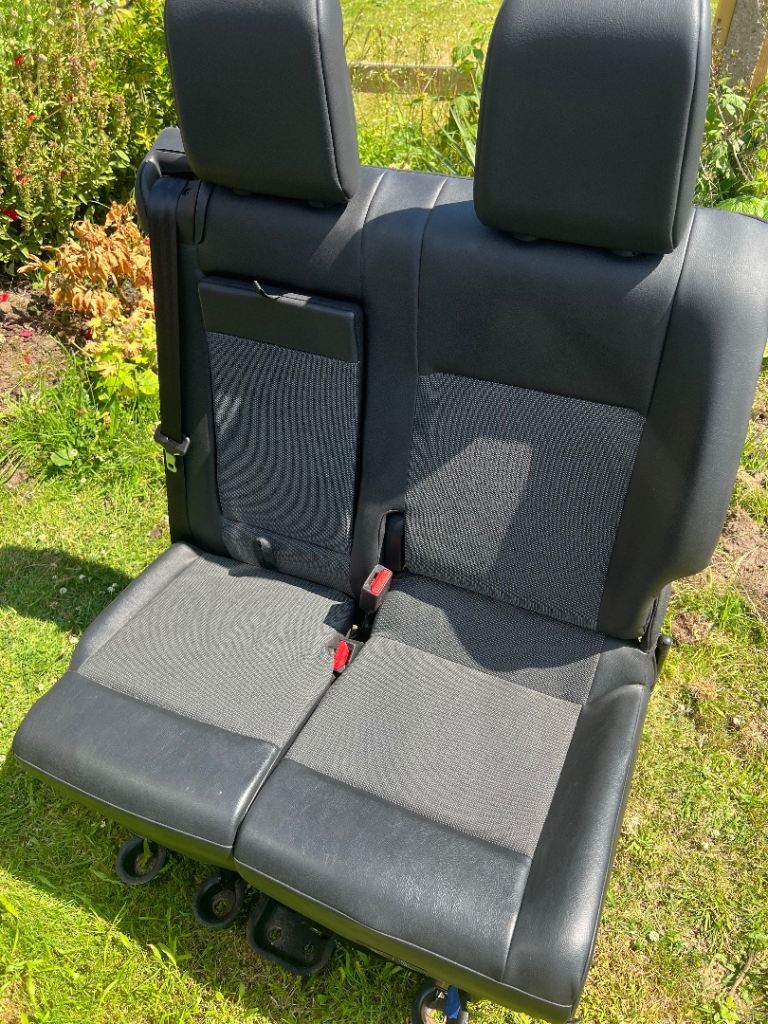 Half-leather passenger front bench seat Vauxhall Vivaro C PSA/Dispatch/Expert/Proace