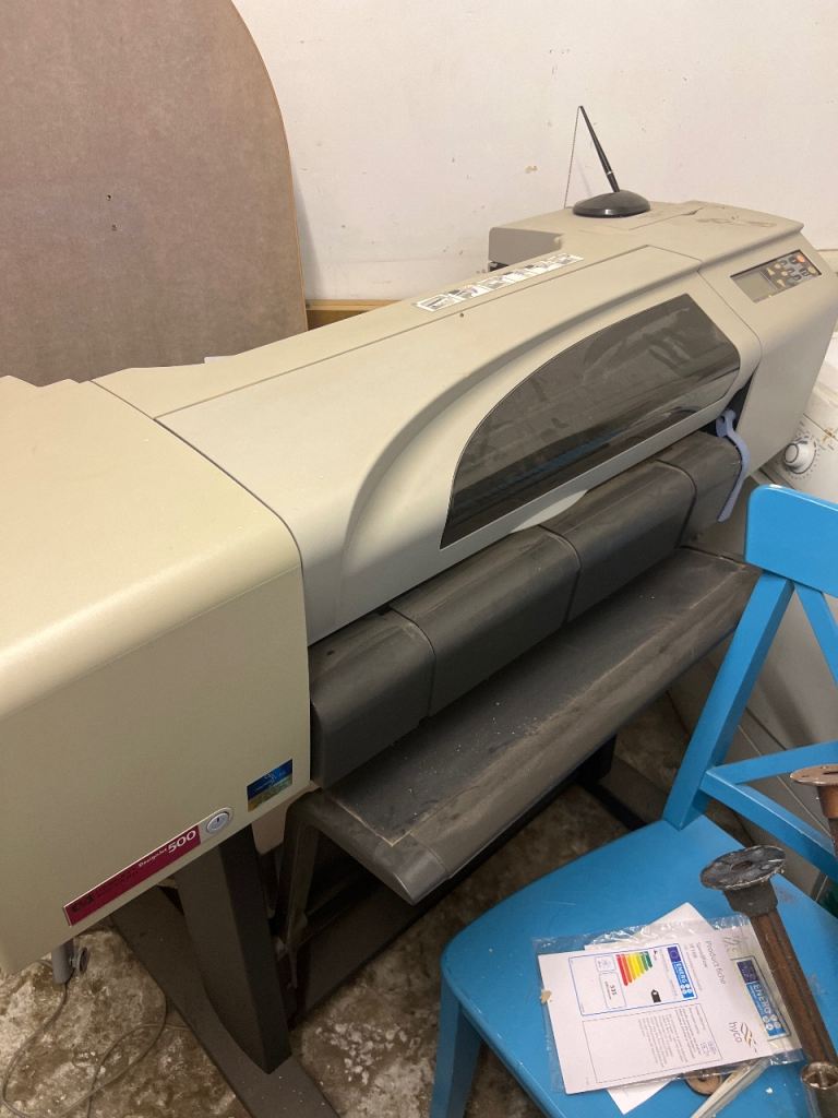 HP Designjet Plotter Printer – Used Condition