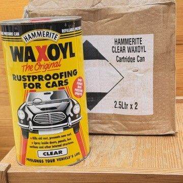 Waxoyl 2.5 litre cans