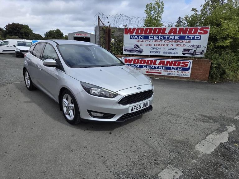 2015 ON 65 PLATE FORD FOCUS ZETEC TDCI 1.5 120 HATCHBACK 74K ULEZ FREE ZONE