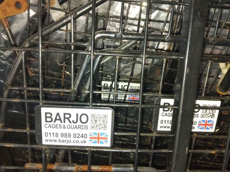 Bargo Canine crate for estate car.