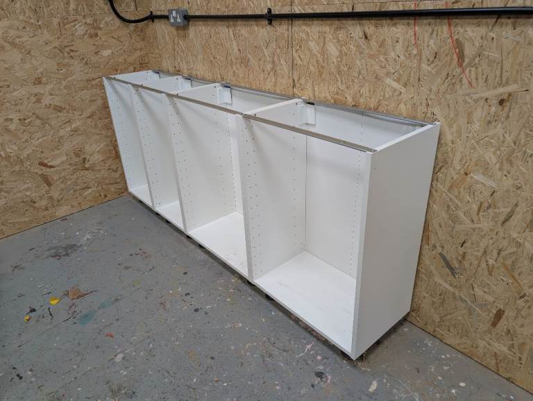 4x IKEA metod base cabinets