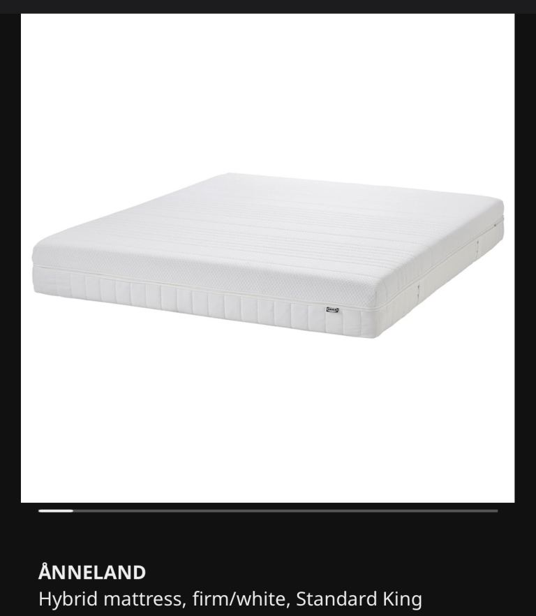 IKEA ANNELAND KING SIZE MATTRESSES 