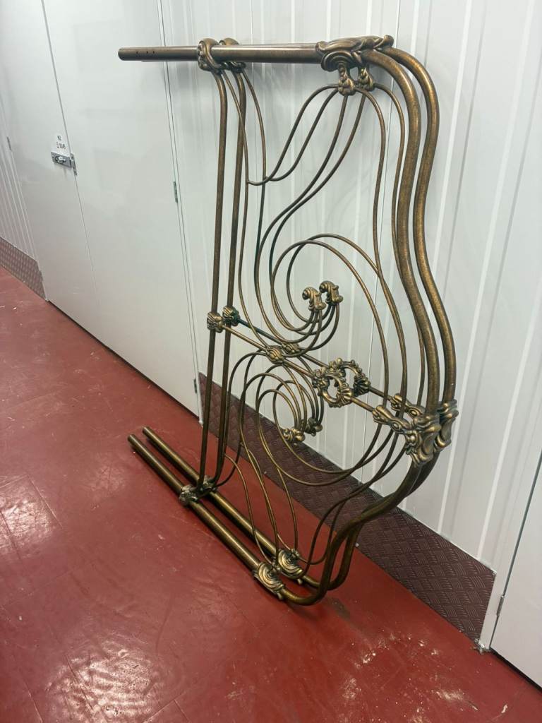 Brass bed header and footer