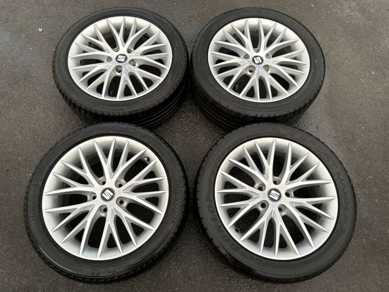 Seat leon 17inch alloy wheels 5x112