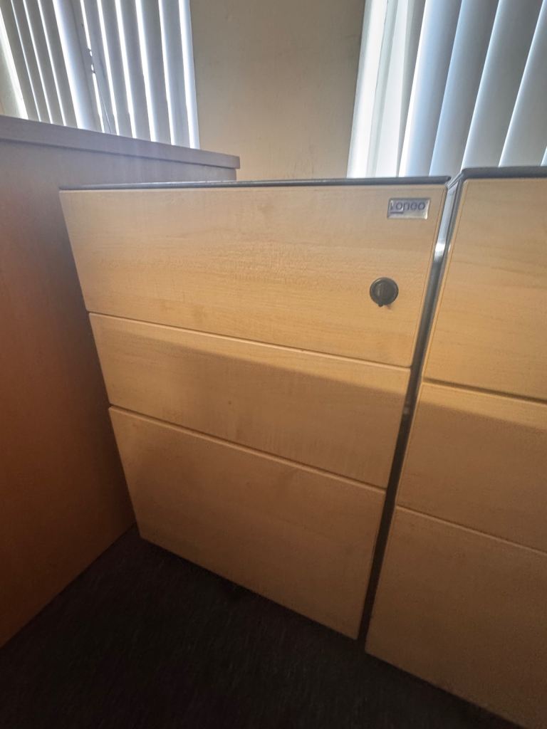 3 draw computer desk draw