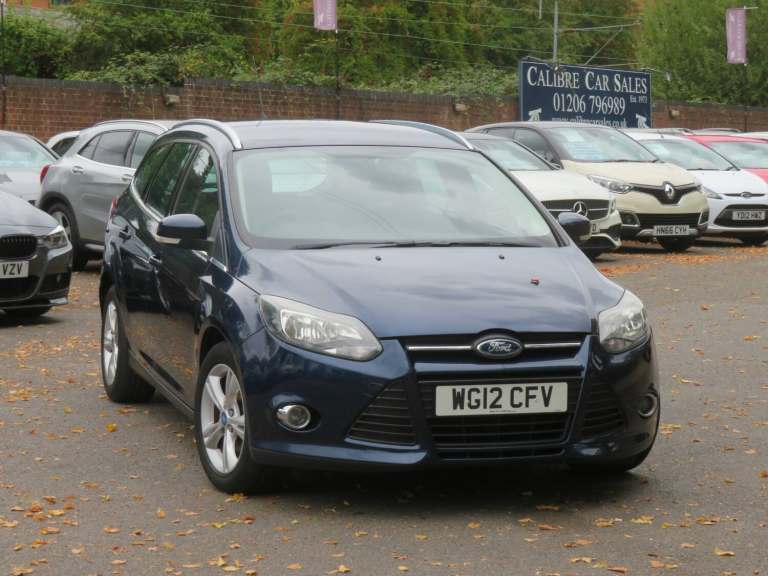 2012 Ford Focus 1.6 Zetec 5dr Estate Blue Petrol Manual ULEZ ESTATE Petrol Manual