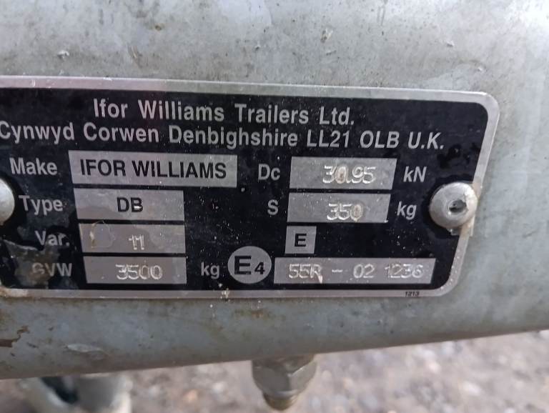 ifor Williams trailer lm105