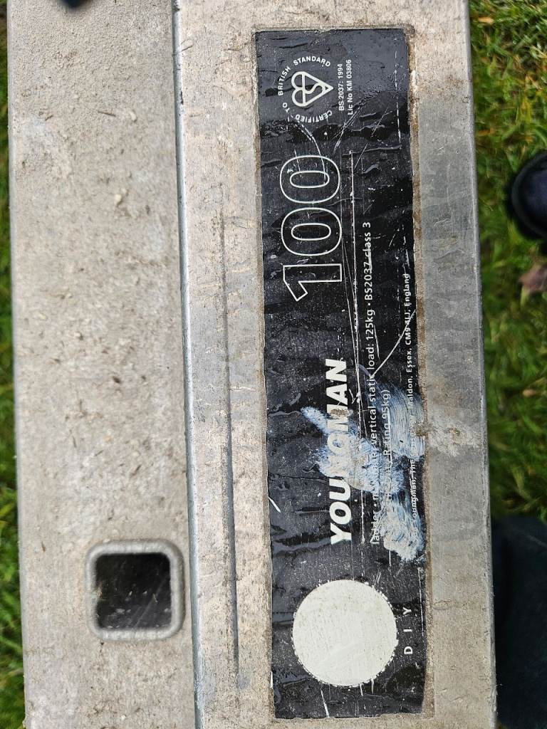 Youngman 100 Class 3 extension ladder