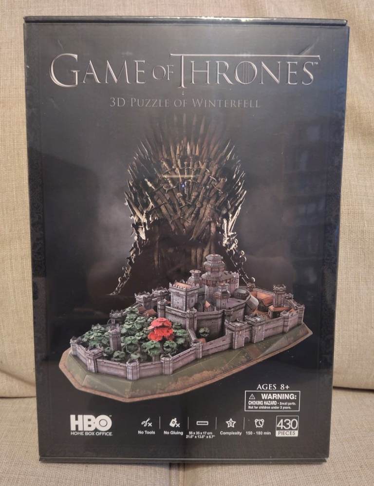 Game of Thrones Winterfell 3D Carboard Model