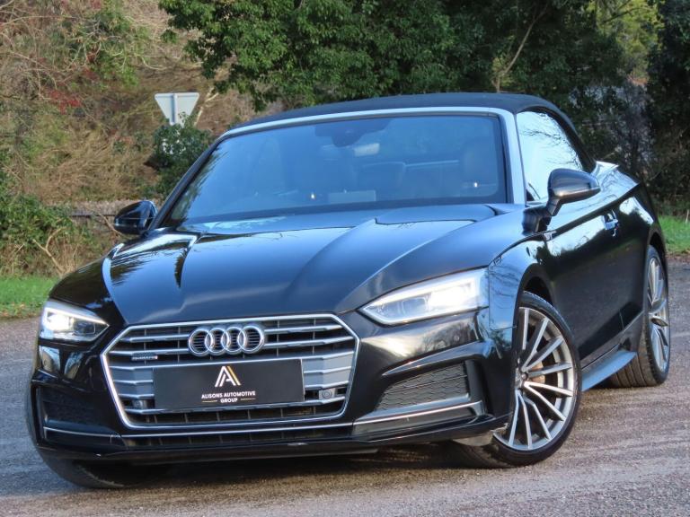 2018 Audi A5 2.0 TDI Quattro S Line 2dr S Tronic CONVERTIBLE DIESEL Automatic