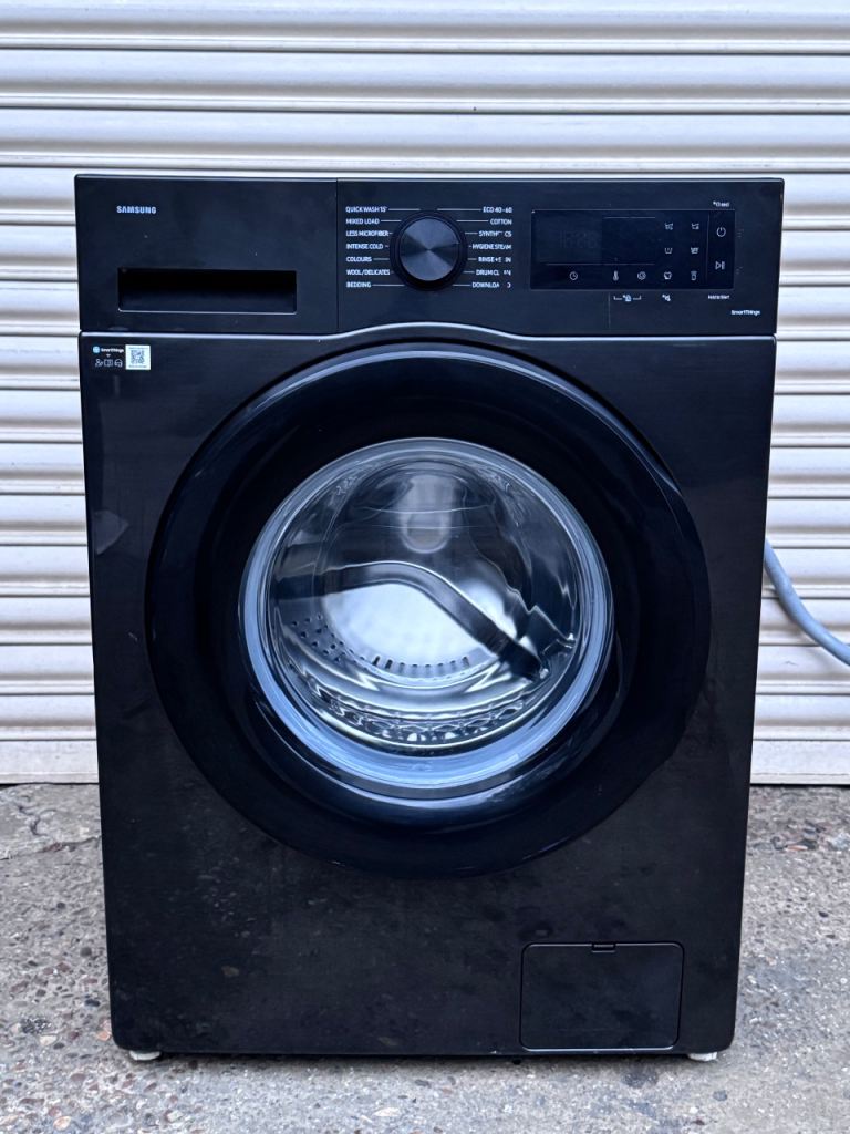 Samsung EcoBubble 9kg Washing Machine - Black, Good Condition 3 months warranty 