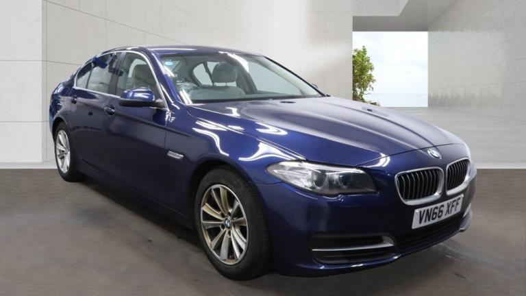 2016 BMW 5 Series 520d 190 SE 4dr Step Auto + PRO MEDIA / LEATHER / 1 OWNER / 20 TAX / ULEZ + SAL...