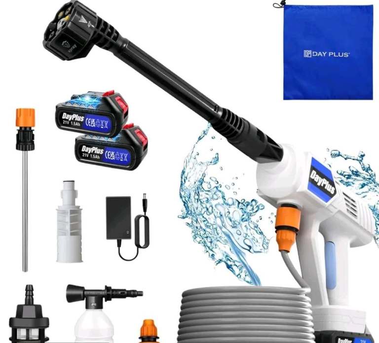 DayPlus Cordless Pressure Washer – £15 Brand new, never used.