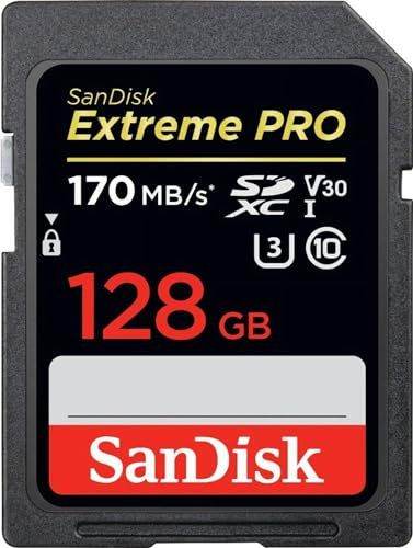 SanDisk Extreme PRO 128GB SD Memory Card