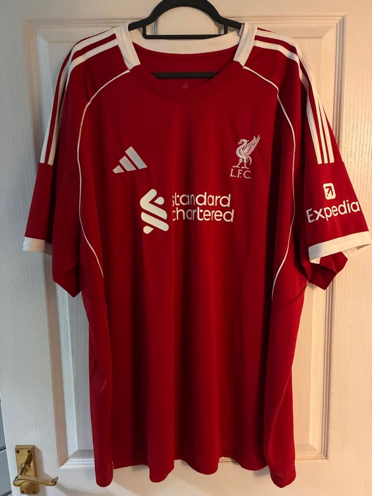 Liverpool Football Club Home Shirt 25/26 size 4XL