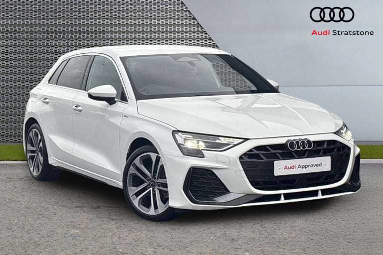 2025 Audi A3 1.5 TFSI 150 S Line 5dr S Tronic Hatchback Petrol Automatic