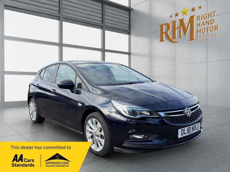 2018 Vauxhall Astra 1.0T ecoTEC Design 5dr HATCHBACK PETROL Manual