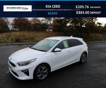 KIA CEED 1.6 CRDi 3 2019,Sat Nav,Diamond Cut Alloys,Reverse Cam,Half Leather,F.S.H,Ulez Compliant