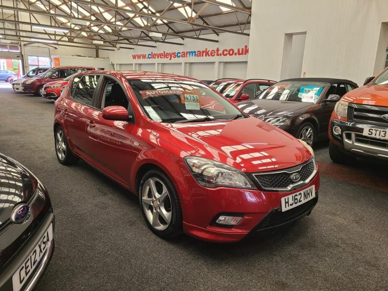 2012 Kia Ceed 1.6 CRDi Diesel '3' 5-Door Automatic HATCHBACK Diesel Automatic