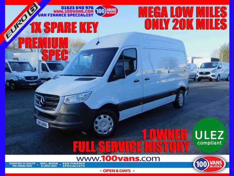 2022 Mercedes-Benz Sprinter DEPOSIT TAKEN, GOING OUT SOON PANEL VAN Diesel Manual
