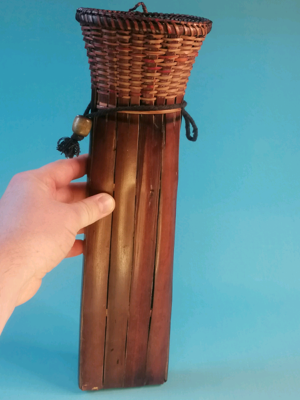 Large Thai Handmade Bamboo knf.. Sheath. 