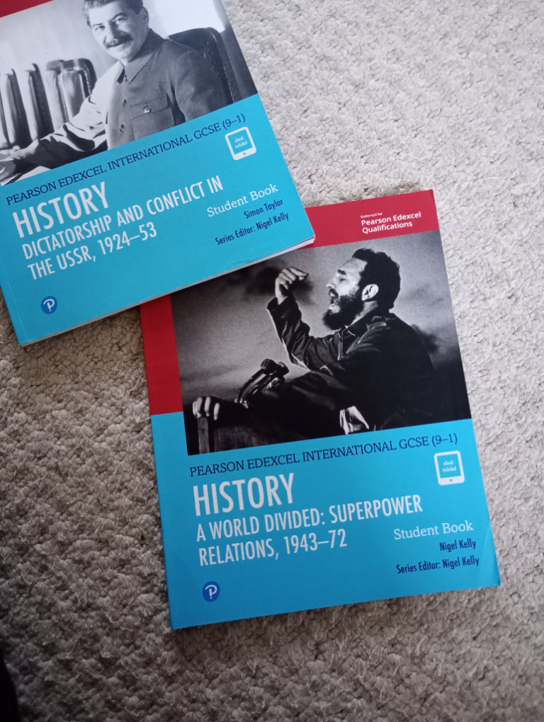 Pearson Edexcel International GCSE (9-1) HISTORY - Exam Revision Text Books