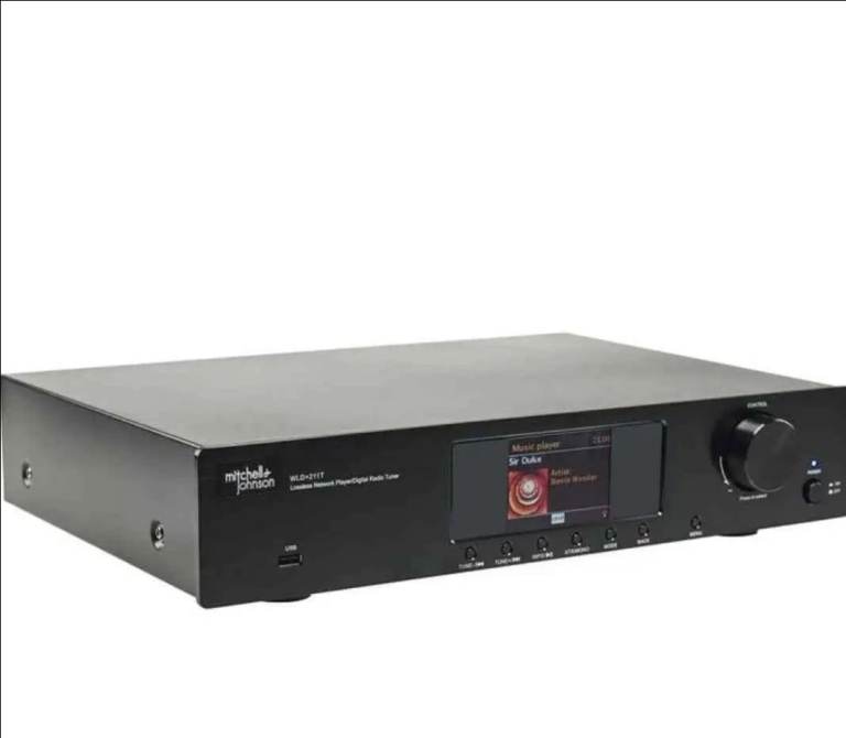 Mitchell and Johnson WLD-211T Hi-Fi Separate Network Player - Black- BRAND NEW