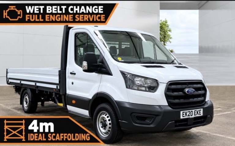 FORD TRANSIT L4 XLWB DROPSIDE 2.0 350 EcoBlue Leader 2020
