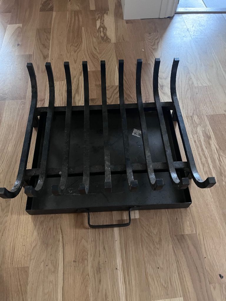 Fireplace basket grate 