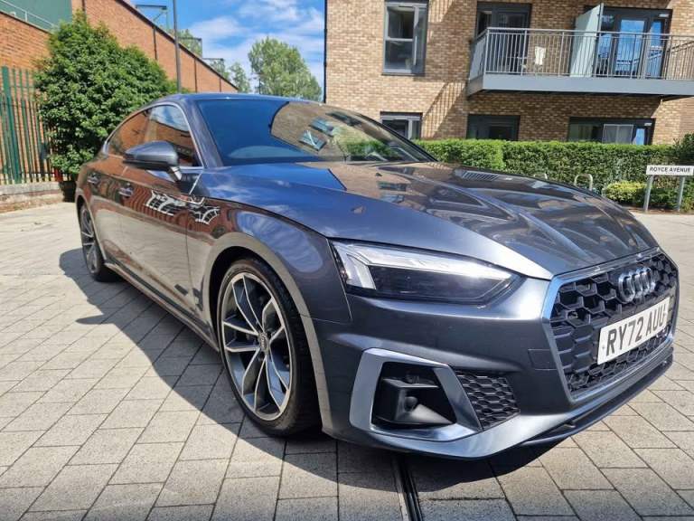 Audi, A5, Hatchback, 2022,  S LINE 40 TFSI | 2.0 PETROL | S TRONIC AUTO | 109K MILES | MATRIX LED | 