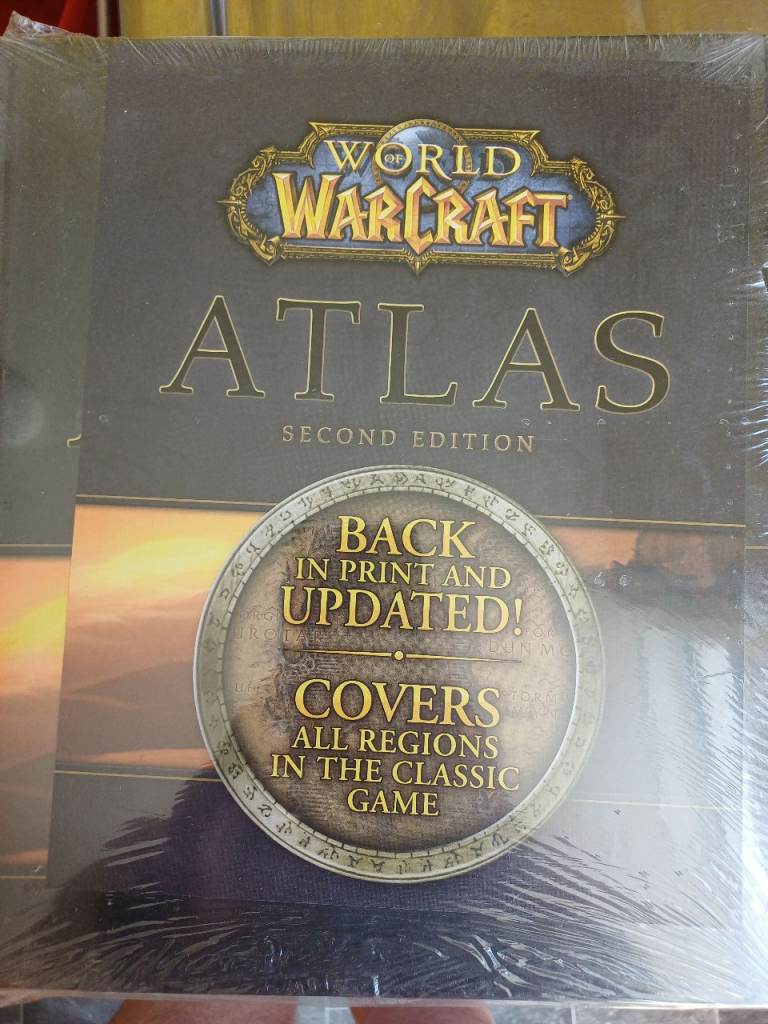 World of Warcraft Atlas Second Edition – New, Still Sealed