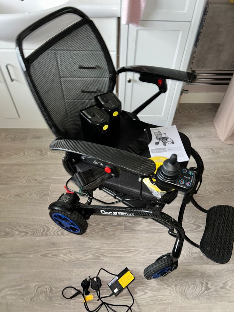 Quickie Q50r carbon fibre wheelchair