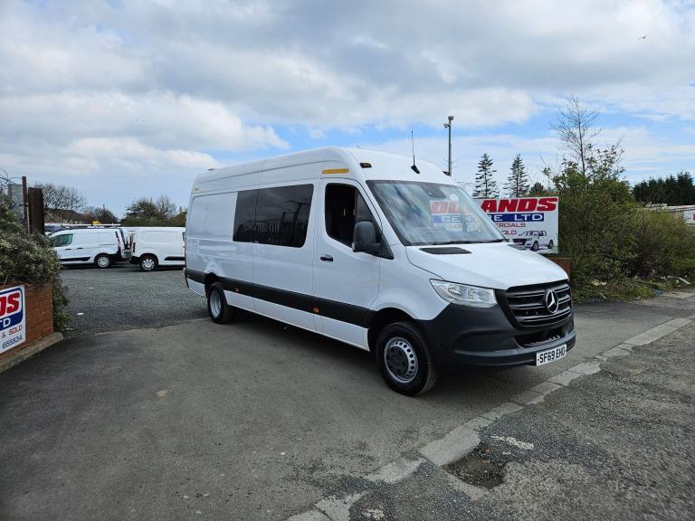 2019 ON 69 PLATE MERCEDES BENZ SPRINTER 516CDI LWB CREW VAN ULEZ FREE ZONE