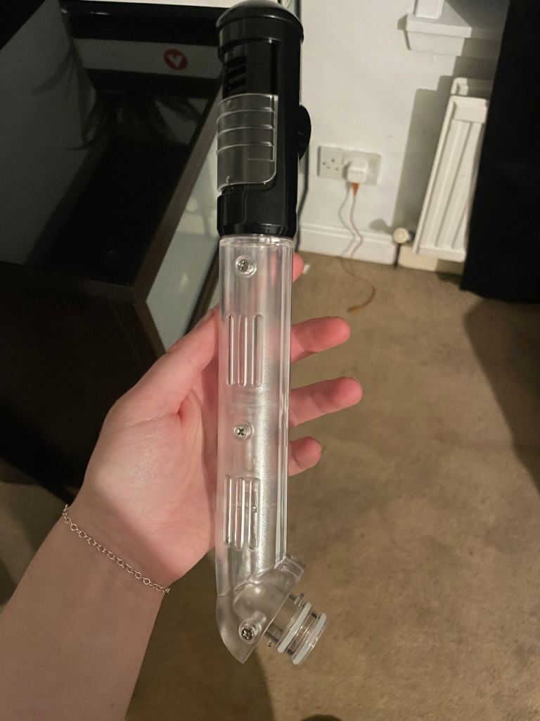 Facial steamer arm