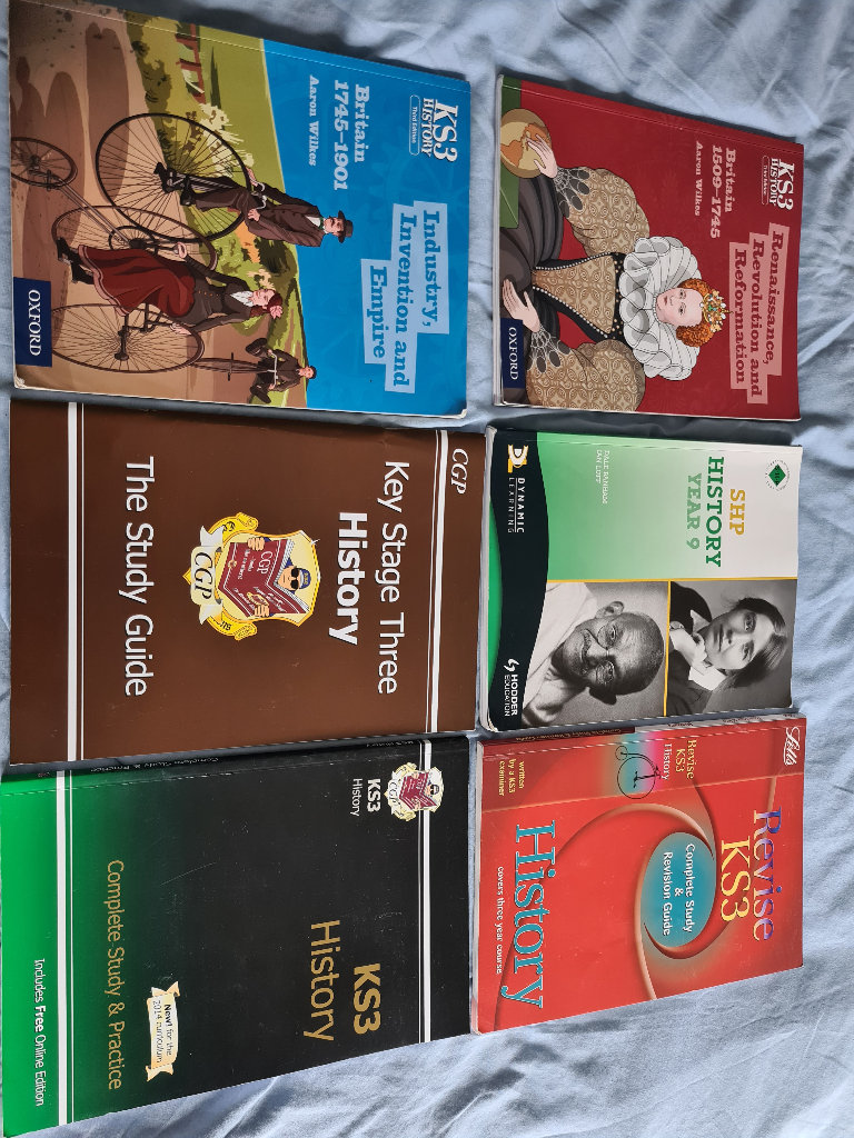 GCSE & KS3 History books. In excellent condition 