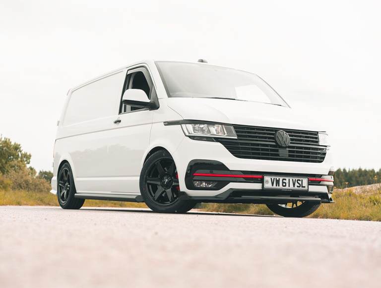 Vw Transporter t6 Calibre X-Load wheels & tires 245/45/R18