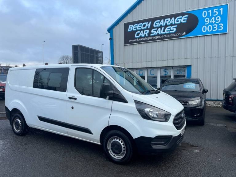 2021 Ford Transit Custom 2.0 300 EcoBlue Leader Crew Van Double Cab 5dr Diesel Manual L2 H1 Euro ...