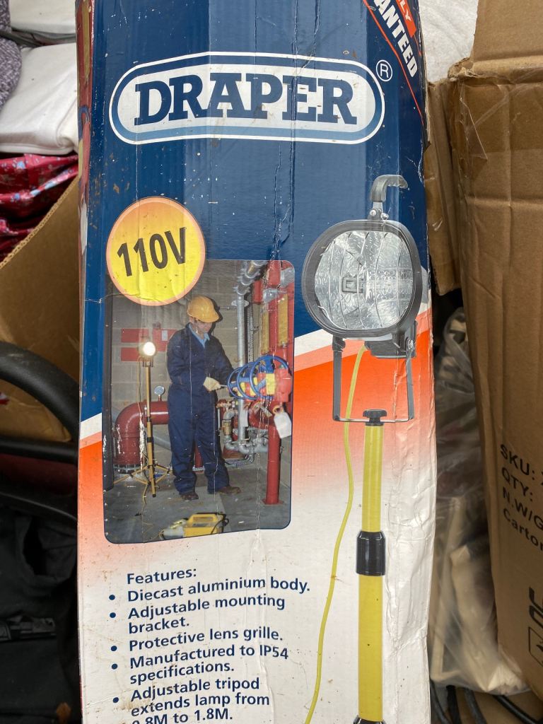 Draper Halogen Lamp 