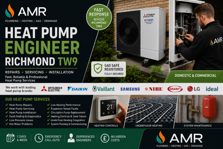 Emergency Plumber Richmond TW9 | 24 Hour Plumbing