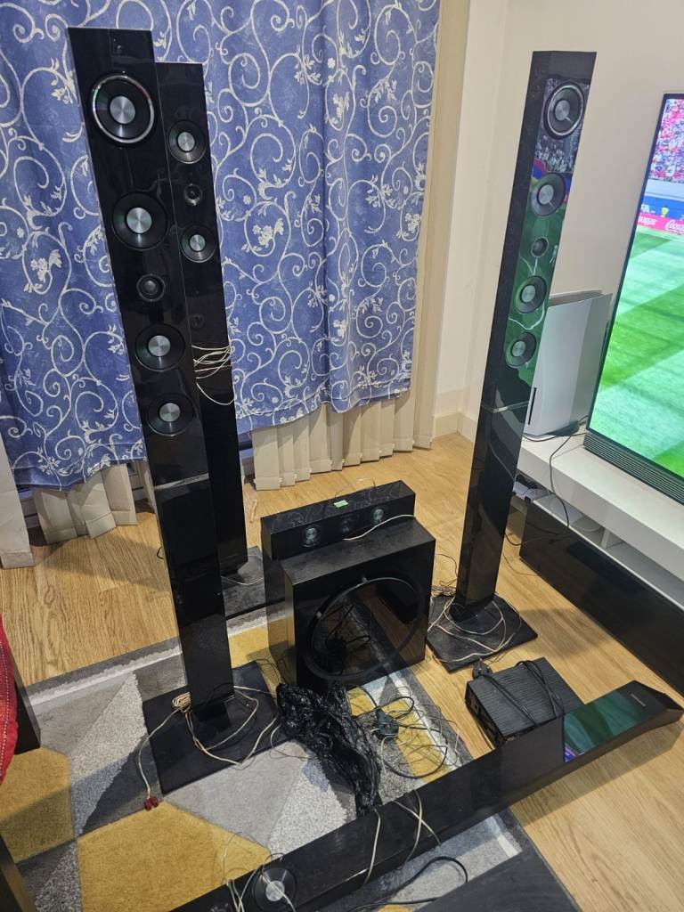 Samsung 5.1 Home Cinema Surround Sound System – Boxed – All Speakers Working 