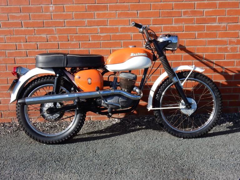 BSA Bantam Bushman 173cc 1970 Matching frame & engine numbers
