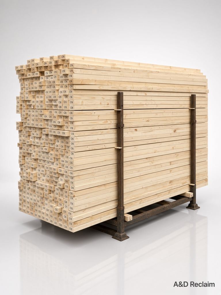 New C16 CLS 38mm x 63mm x 2400mm Timber