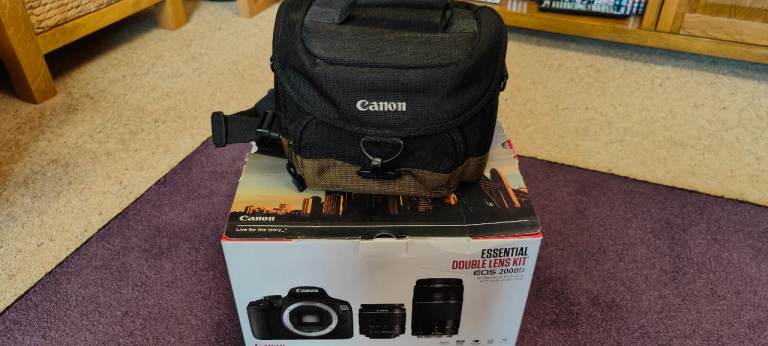 Canon EOS 2000D Essential Kit As New 