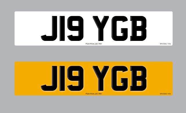 Cherished Number Plate