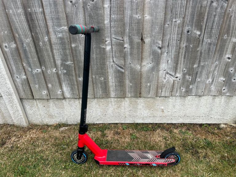 Stunt Scooter - Red and Black, Good Condition